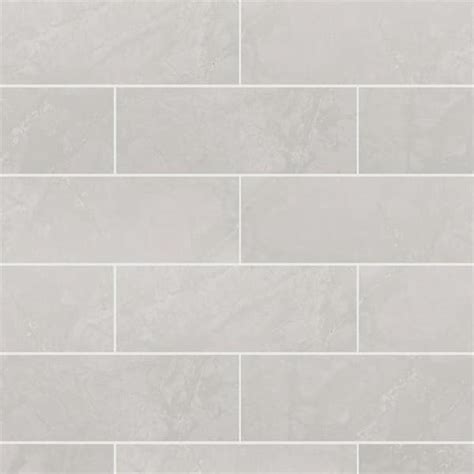 Florida Tile Home Collection Michelangelo Grey 375 In X 12 In