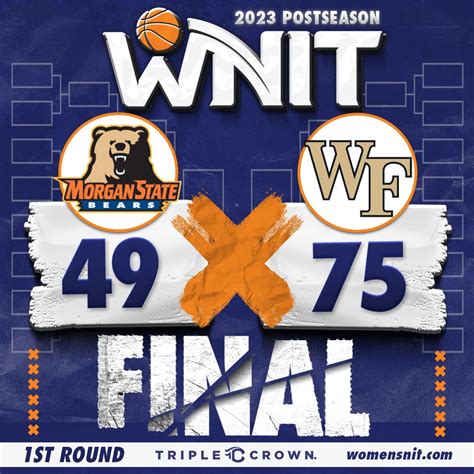 WNIT On Twitter FINAL WakeWBB Pulls Away In The Second Half En