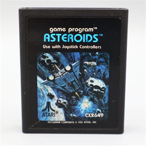 Atari Asteroids Spiel Cx2649 Retroreiz Shop