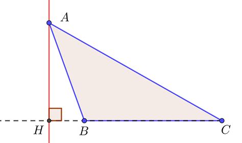 Les Hauteurs Dans Un Triangle Logamathsfr