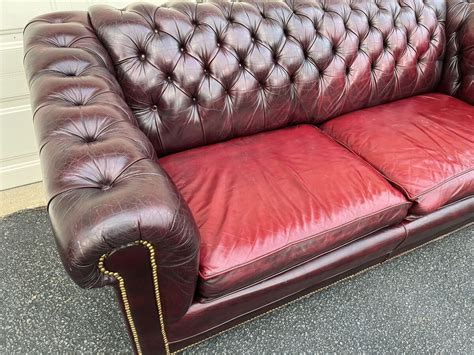 Red Leather Chesterfield Sofa Bed Cabinets Matttroy