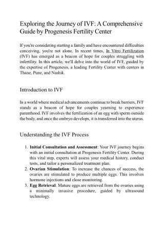 PPT Exploring IVF Cost In Bangladesh A Comprehensive Guide