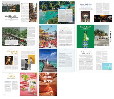 Travel Magazine - Bon Voyage on Behance