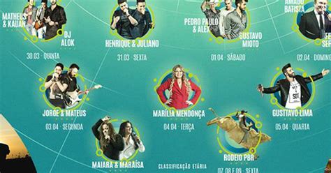 G1 Sociedade Rural divulga programação de shows da ExpoLondrina 2017