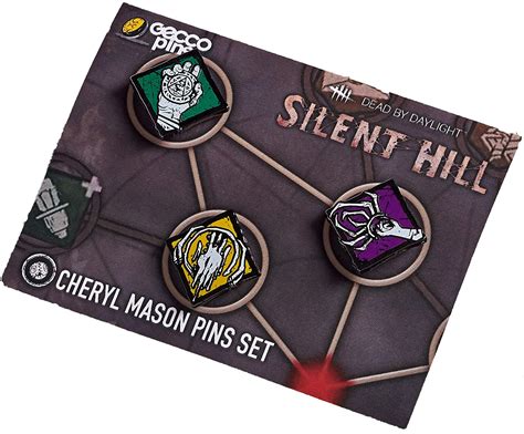 Gecko Silent Hill X Dead By Daylight Pins Collection Cheryl Mason Set