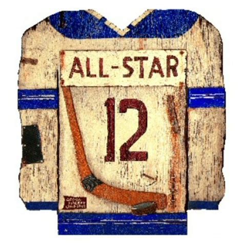 Custom Hockey Vintage Style Metal Sign - Personalized Antique Aluminum Sign