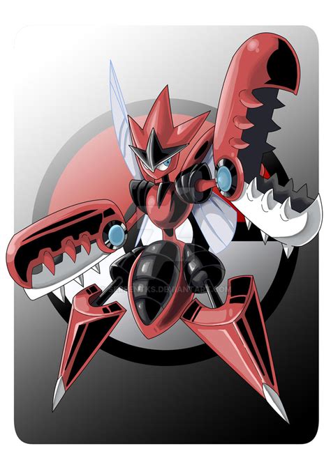 Mega Scizor By Serpentks On Deviantart