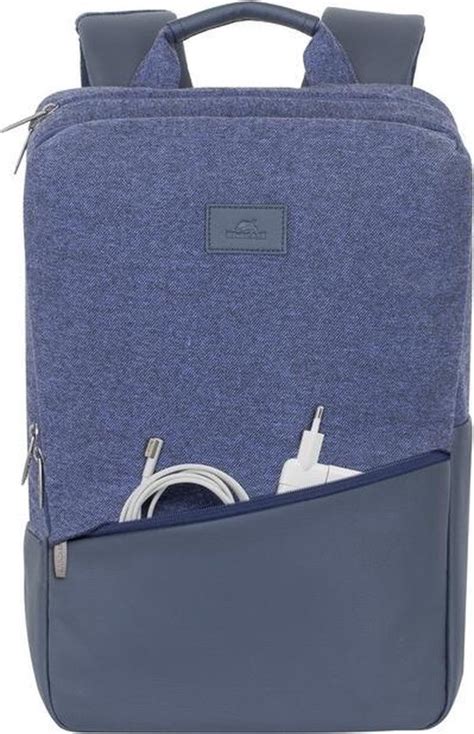 Rivacase Laptop Rugzak Macbook Pro En Laptops Inch Blauw