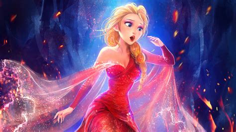 Frozen 2 Queen Elsa Wallpapers Wallpaper Cave