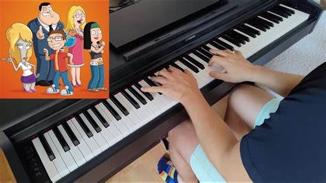 American Dad Theme Piano Cover Sheet Music Link Youtube