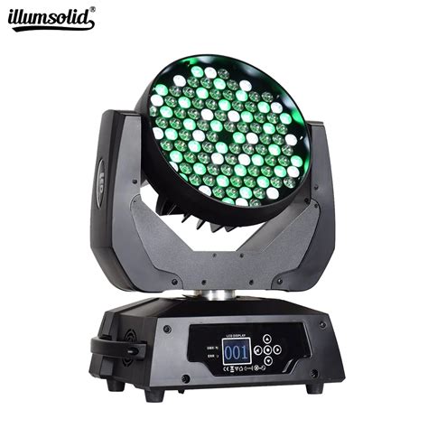 DMX Kontrol DJ Hareketli Kafa Lambalar 108x3W RGBW 4in1 Led Y Kama Klar