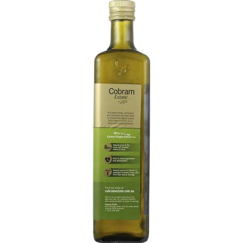 Cobram Estate Extra Virgin Light Olive Oil Ml Woolworths