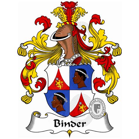 Binder Familie Heraldik Genealogie Wappen Binder