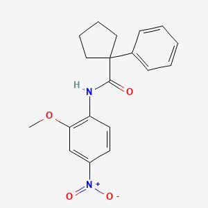 N Methoxy Nitrophenyl Phenylcyclopentyl Formamide S