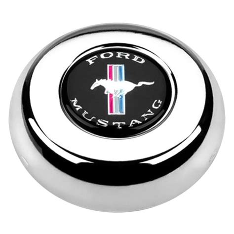 Grant Classic Challenger Style Horn Button With Ford Mustang Emblem