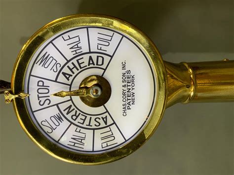 Engine Order Telegraph From A Yacht For Sale At 1stdibs