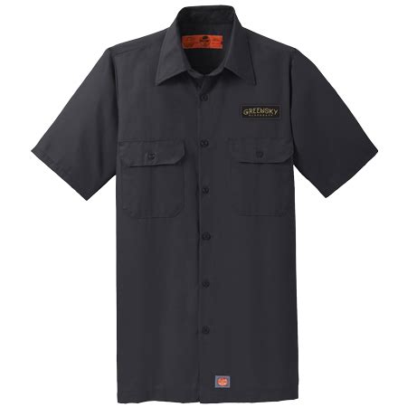 GreenSky BlueGrass: Script Patch Work Shirt - Black – GreenskyBluegrass