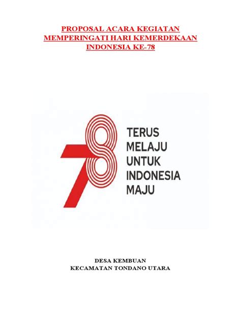 Contoh Proposal 17 Agustus Pdf