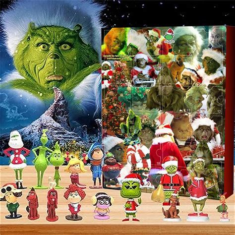 Grinch Christmas Countdown Calendar 2024 Christmas Advent Calendar