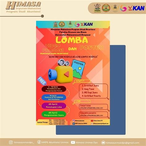 Universitas Mahasaraswati Denpasar Lomba Video Promosi Prodi