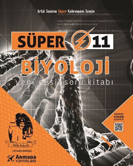 Nitelik Yayınları SÜPER 11 SINIF BİYOLOJİ YENİ NESİL SORU KİTABI