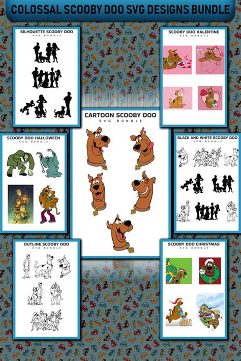 Colossal Scooby Doo SVG Designs Bundle MasterBundles