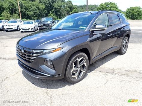 Portofino Gray 2022 Hyundai Tucson Limited AWD Exterior Photo