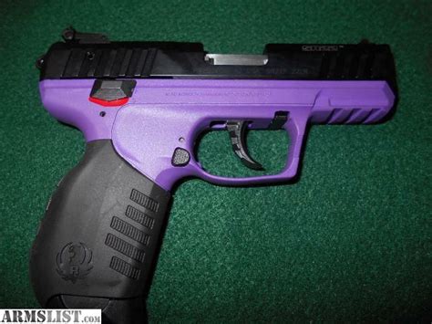 Armslist For Sale Purple Ruger Sr22 Pistol