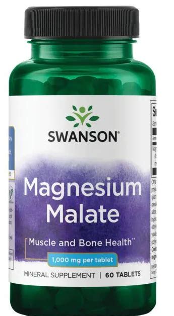 Magnesium Malate 150 Mg 60 Tbl