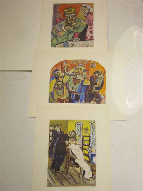 Marc Chagall Gouaches Limited Edition In Facsimile Portfolio Book