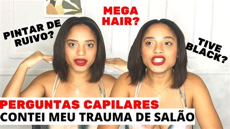 RESPONDENDO PERGUNTAS SOBRE MEU CABELO CRESPO ALISADO TAG MEU CABELO