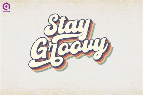 Retro Stay Groovy By ChippoaDesign TheHungryJPEG