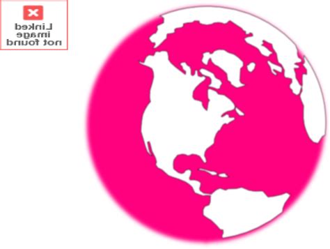 Pink Globe2 Clip Art at Clker.com - vector clip art online, royalty ...