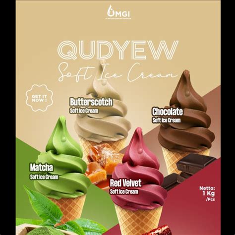 Jual QUDYEW ICE CREAM POWDER 1KG BUBUK ES KRIM 1KG PREMIX Chocolate