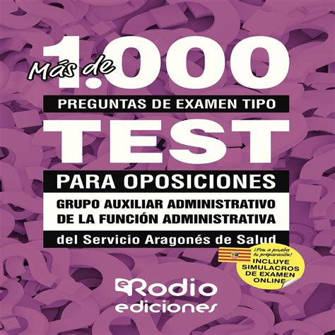 M S De Preguntas De Examen Tipo Test Para Oposiciones Grupo