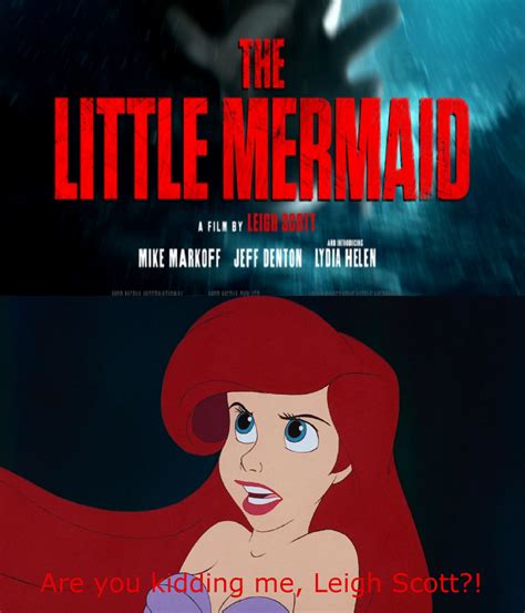 Ariel Dislikes Horror Little Mermaid By Dmonahan9 On Deviantart