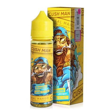 Juice Nasty Cush Man Mango Banana High Mint 60ml 3mg OnPuffs