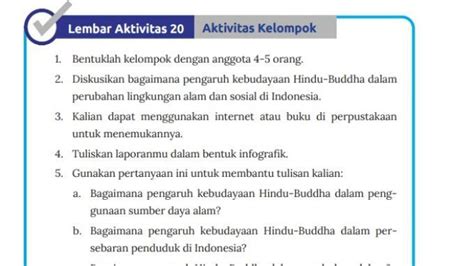 Kunci Jawaban Ips Kurikulum Merdeka Kelas Halaman Aktivitas