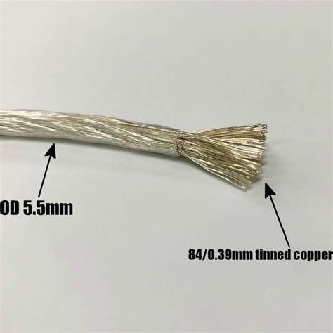 Silver Plated Cable Single Core Strands Mm Telflon Aviation Wire