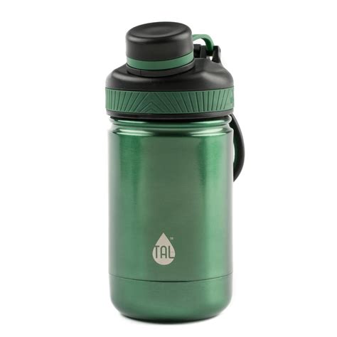 Tal Stainless Steel 12 Ounce Green Double Wall Vacuum Insulated Ranger