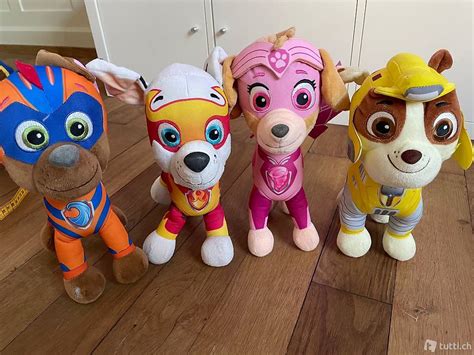 Paw Patrol Mighty Pups Kuscheltiere Marshall Skye Verk Im Kanton