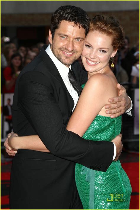 Photo Gerard Butler Katherine Heigl The Ugly Premiere Photo