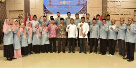 PJ Gubernur Gorontalo Lepas 17 Kafilah Gorontalo Ke MTQ VI Korpri