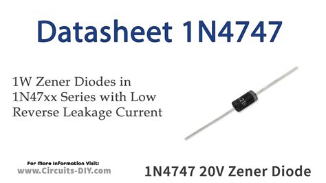 N V W Zener Diode Datasheet