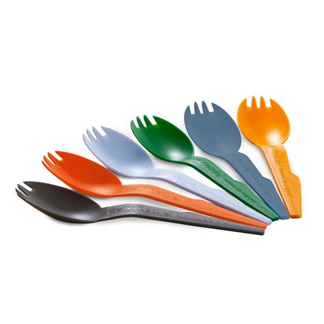 Spork Variety Pack - 6 Pack (Various Colours) | Camp Cookware