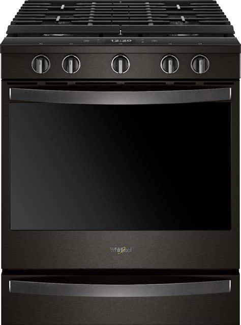 Whirlpool Cu Ft Slide In Gas Convection Range With Self Cleaning