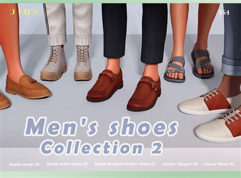 Mens Shoes Collection 02 Jius Single Best Sims Mods