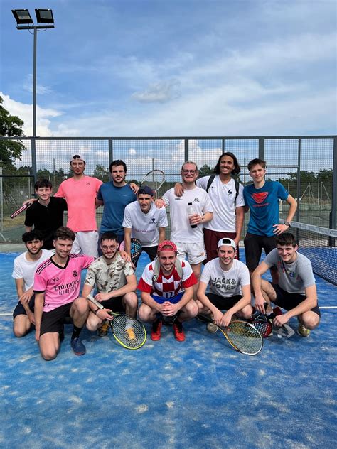 Sport Apr S Midi Tennis Padel Pour Nos L Ves Ing Nieurs Ecole