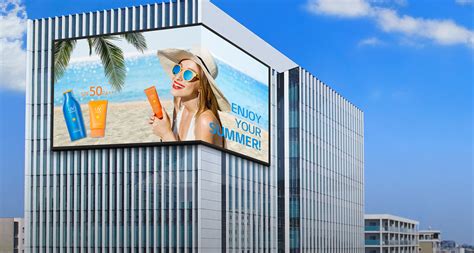 GSCD069 Ultra Light Outdoor LED LED Signage LG Information Display