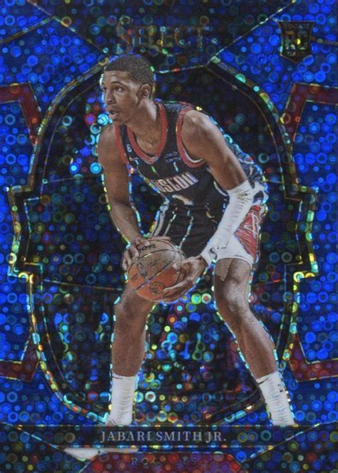 Jabari Smith Jr Select Concourse Blue Disco Psa Price